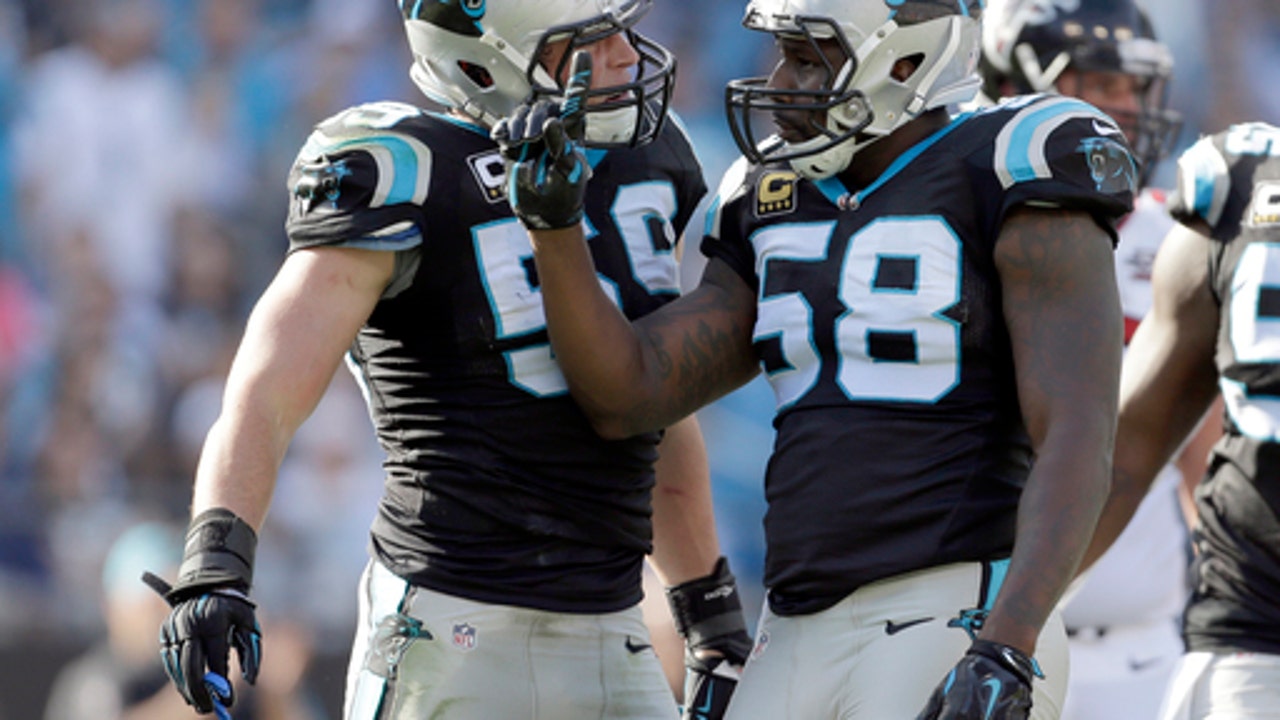 Competition drives Panthers LBs Davis, Kuechly to greatness